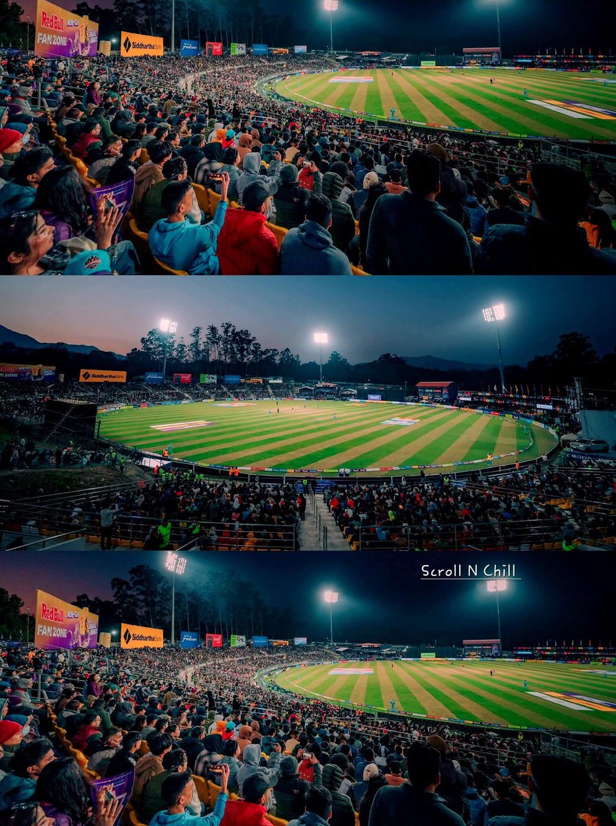 krisharyal01's tweet photo. The Mesmerizing Scene of TU CRICKET STADIUM ❤️🙌🇳🇵

#NPLSeason2 #NepalCricket #NPL https://t.co/GihBvwN0ZM