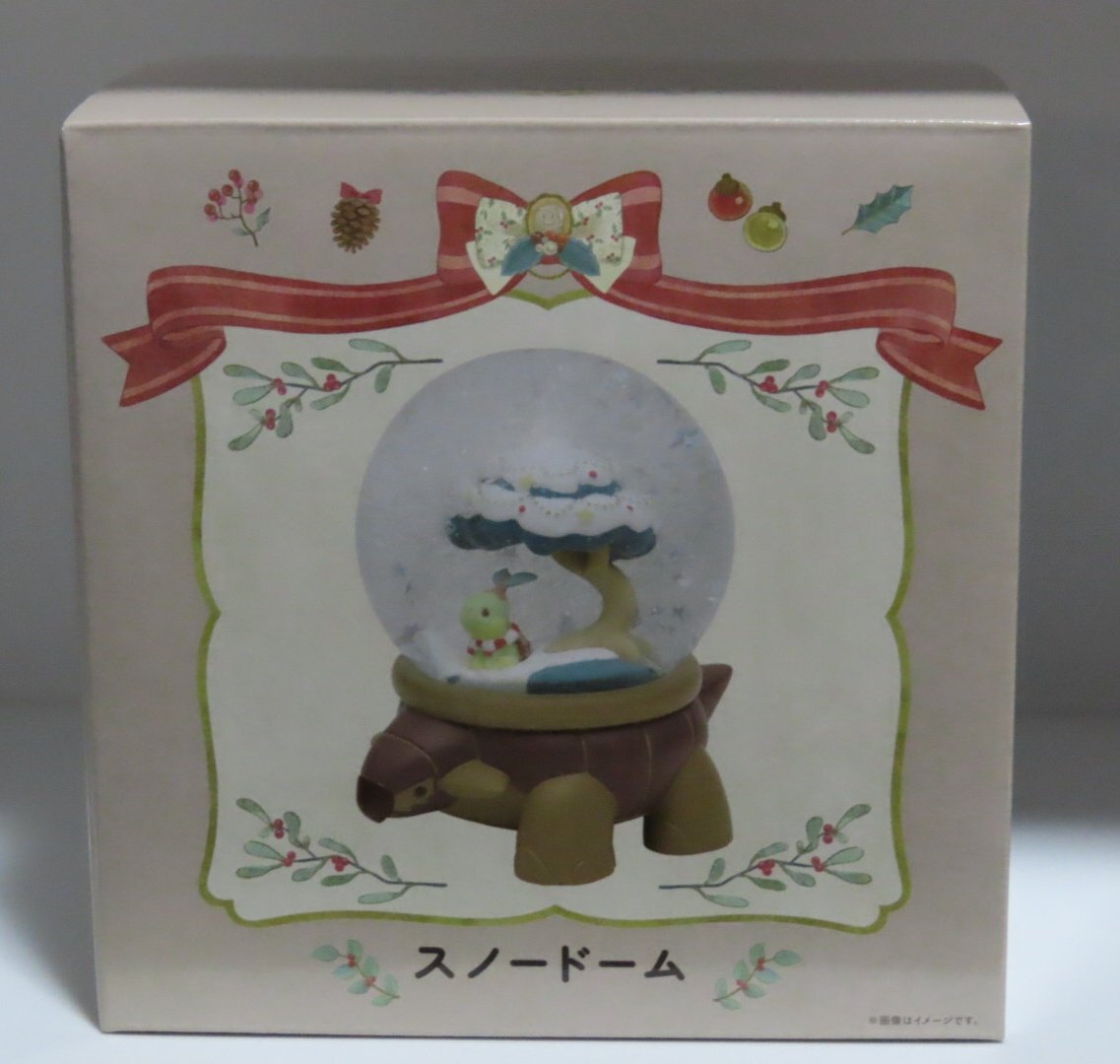 ナエトルとドダイトスのスノードームという、とんでもなく粋なアイテム