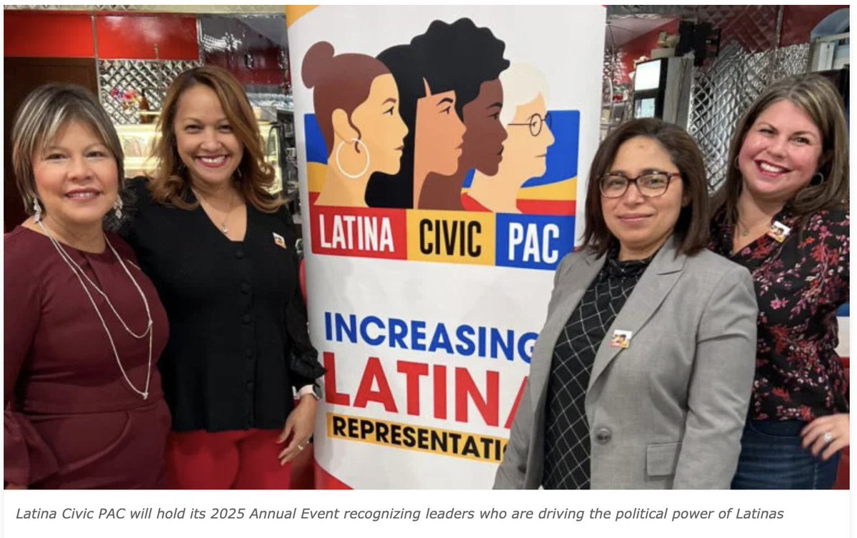 Latina Civic PAC driving the political power of Latinas! americanonewspaper.com/latina-civic-p… via @americanonj
