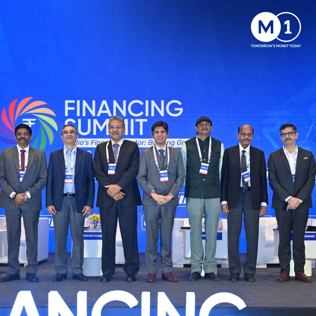 M1xchange's tweet image. An insightful day at the #FinancingSummit 2025, where Mr. Sundeep Mohindru shared how digital finance, TReDS transparency, and policy reforms are shaping India’s next phase of #MSME growth. Strengthening liquidity, boosting credit access, and enabling scalable progress.