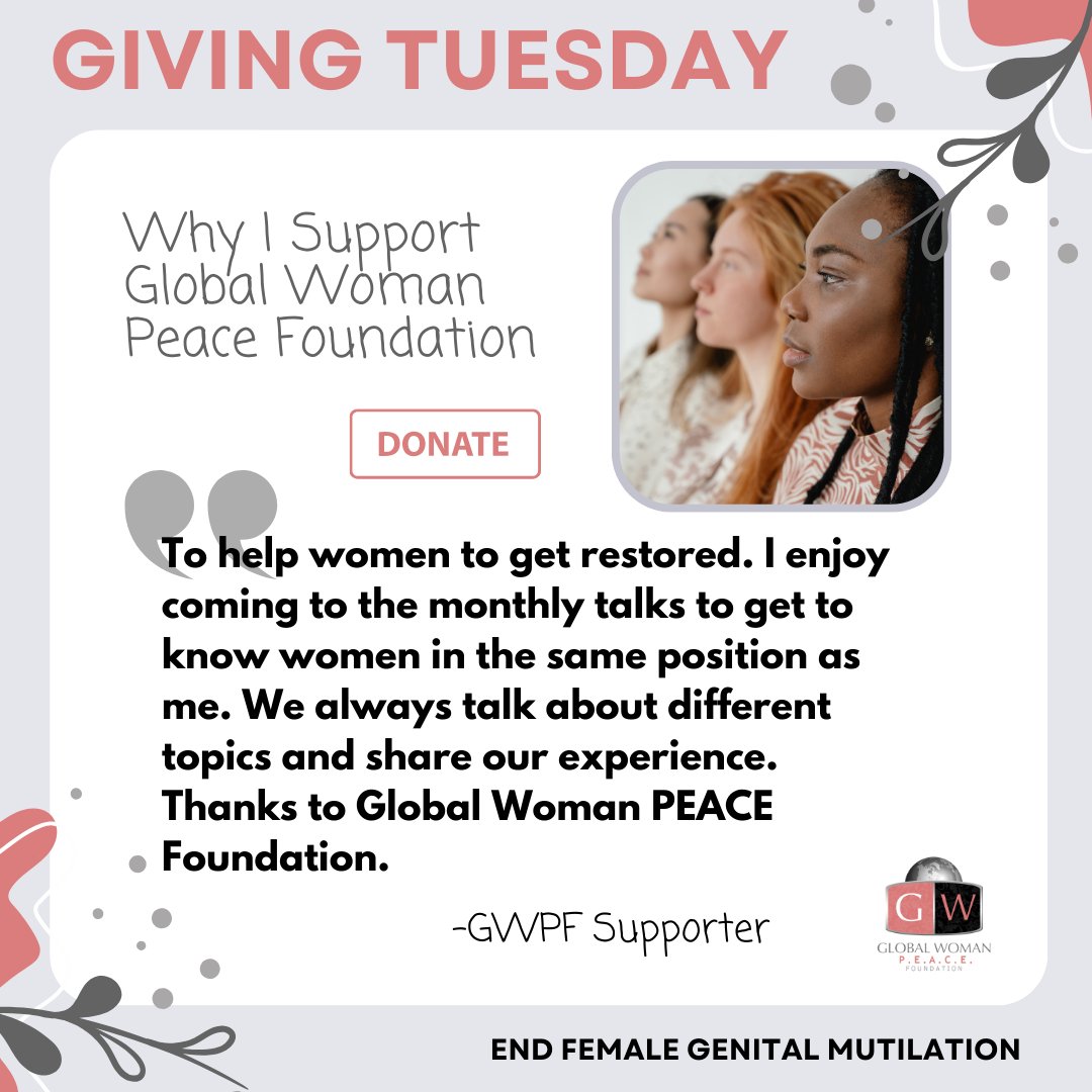 Global Woman P.E.A.C.E. Foundation tweet media