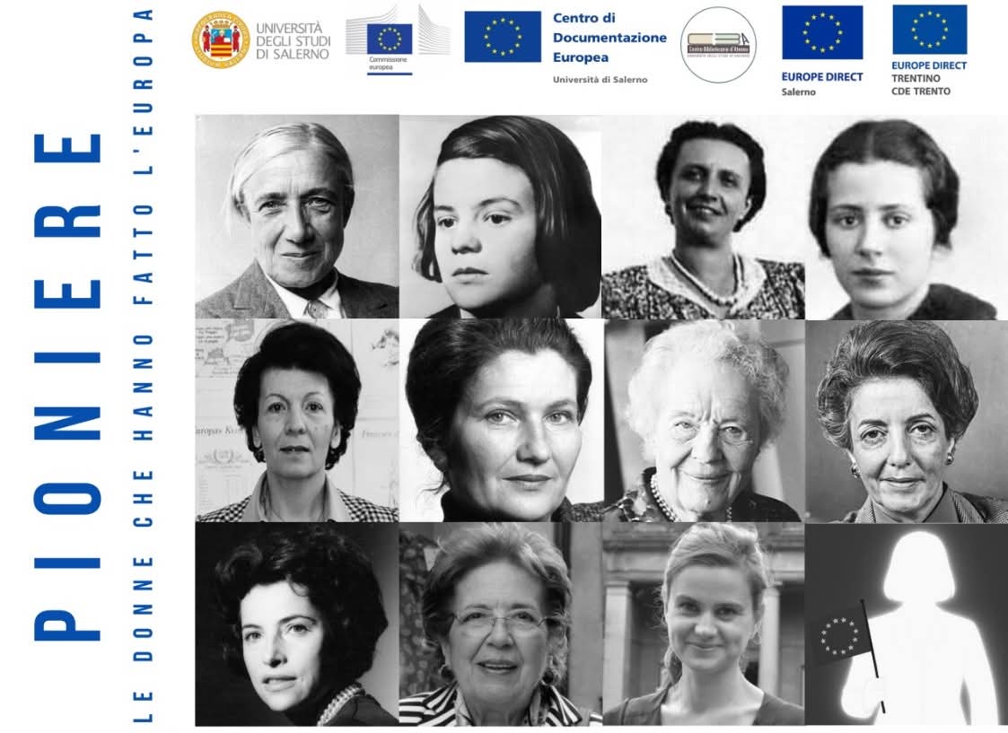#CDEInforma #eventinbiblio 🇪🇺

In attesa della giornata di inaugurazione della mostra "Pioniere. Le donne che hanno fatto l'Europa", vi invitiamo a consultare la bibliografia selettiva sulle undici protagoniste della mostra.
Per consultare la bibliografia: salerno.leganto.exlibrisgroup.com/leganto/public…