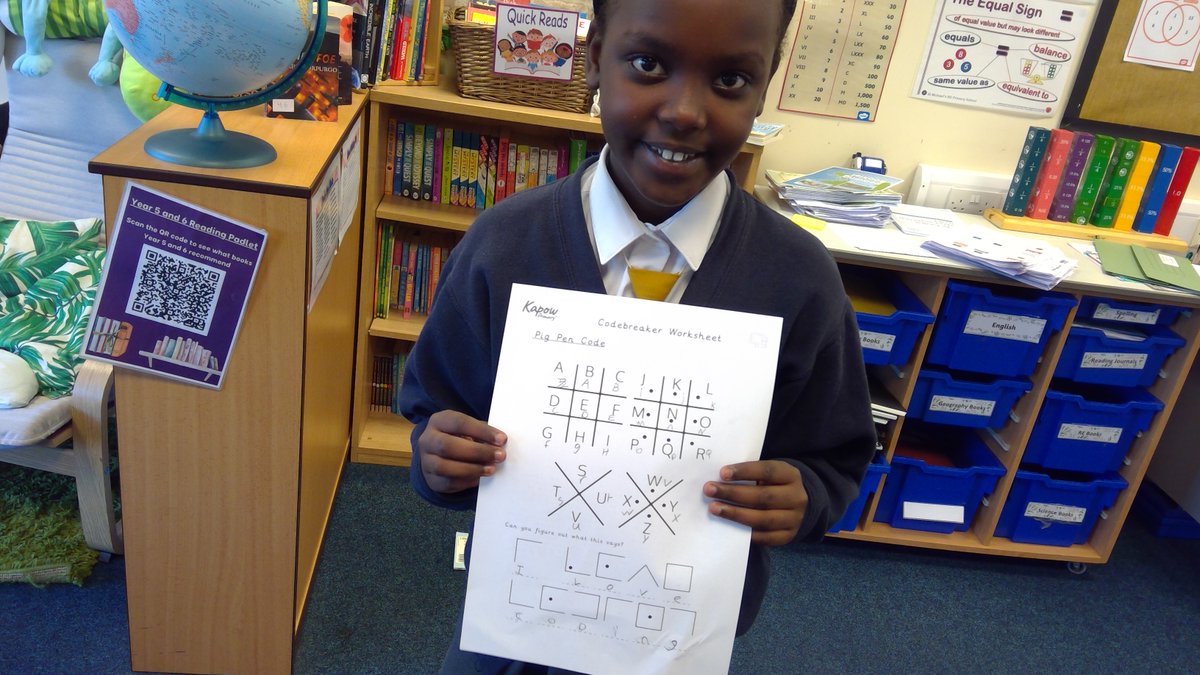 michael_primary's tweet image. Busy trying to crack some codes this afternoon in Y6 as part of our Bletchley Park Codebreakers Computing Unit. @STOC_CAT #stmiccomputing