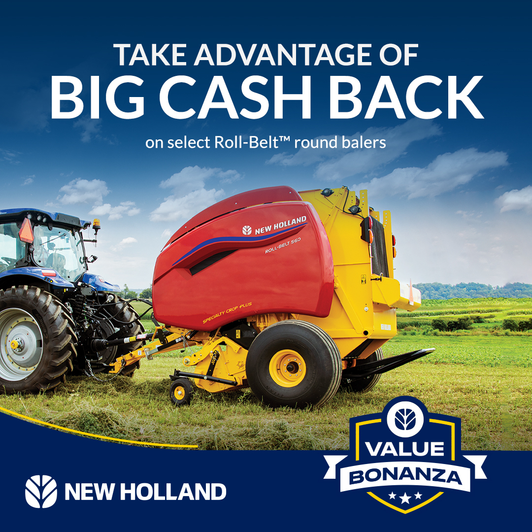Roll up a bonanza of year-end savings now and bale with superior capacity and density this coming season. Stop by for details. 💰💰 marketing@vaneefarmcentre.ca