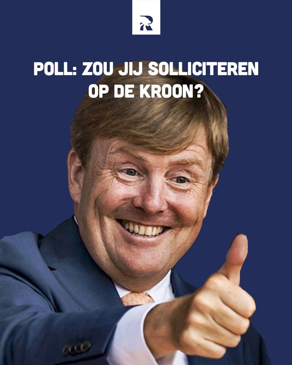 Laat ’t ons weten:
👑 = Ik ben geboren voor deze functie
💩 = Mij niet bellen