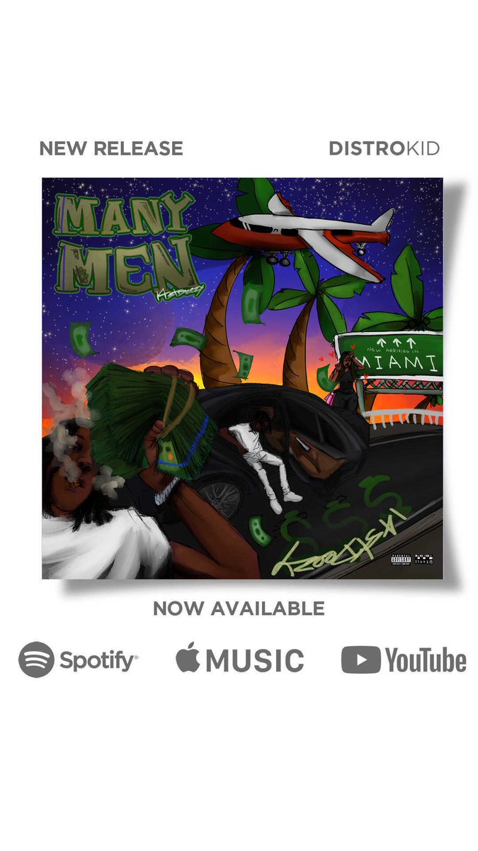 14stdeezy's tweet image. Many Men 💥 out now on all platforms ! open.spotify.com/track/6NCtracX…