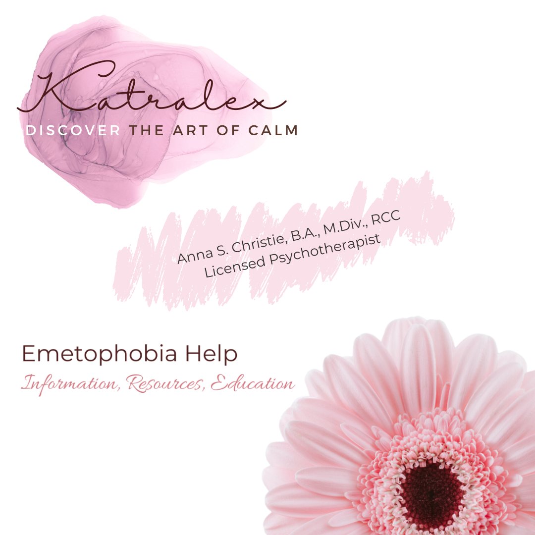 EmetHelp's tweet image. #Emetophobia, the #FearOfVomiting is a common phobia associated with OCD. It is highly treatable. Emetophobia specialist, Anna Christie, shares free information, a therapist list, and blog. emetophobiahelp.org