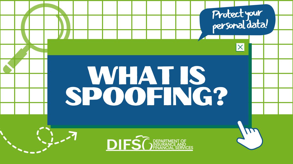 MIDIFS's tweet image. #Spoofing is when a scammer contacts you, pretending to be a legitimate business, financial institution, or other trusted contact to gain access to your money or personal data. If you receive an unsolicited call or message asking for sensitive information, don’t provide it!