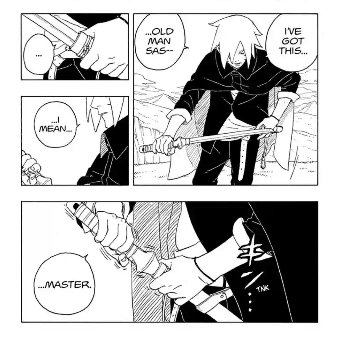 Genkoow's tweet image. I get wet everytime Ikemoto draw swords