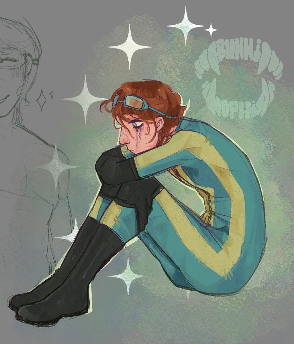 He missed his concert or smthn...💔 

I wanna draw him in some nice alt clothes, not soaked because trying to draw wet clothes would be hell
#waterboy #dispatch