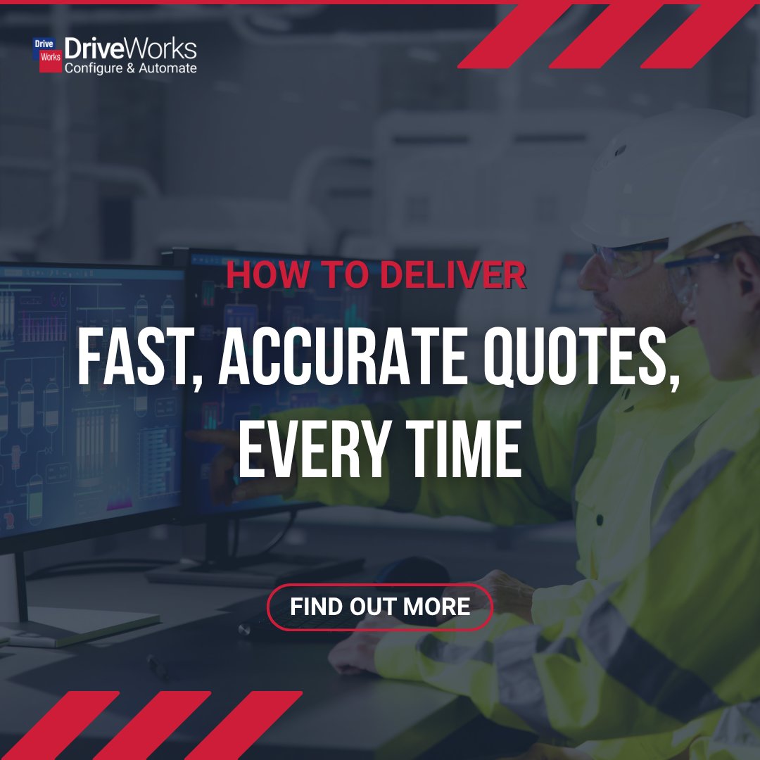 DriveWorks's tweet image. Delivering fast, accurate quotes makes a big difference to quote conversion rates. It can often be the deciding factor in winning business. 

Learn more ➡️ ow.ly/1wPh50XsEHt

#DriveWorks #DesignAutomation #CPQ #3DProductConfigurator #Manufacturing #SOLIDWORKS