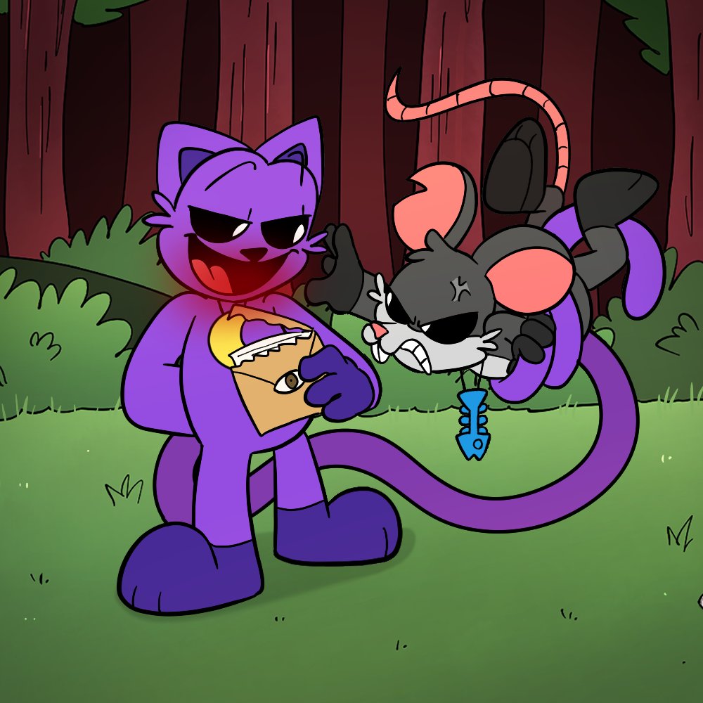 Give a Rest credit scene! 🐭 
Touille now knows there is a menace in the smiling critters so he better stay away from their mails.