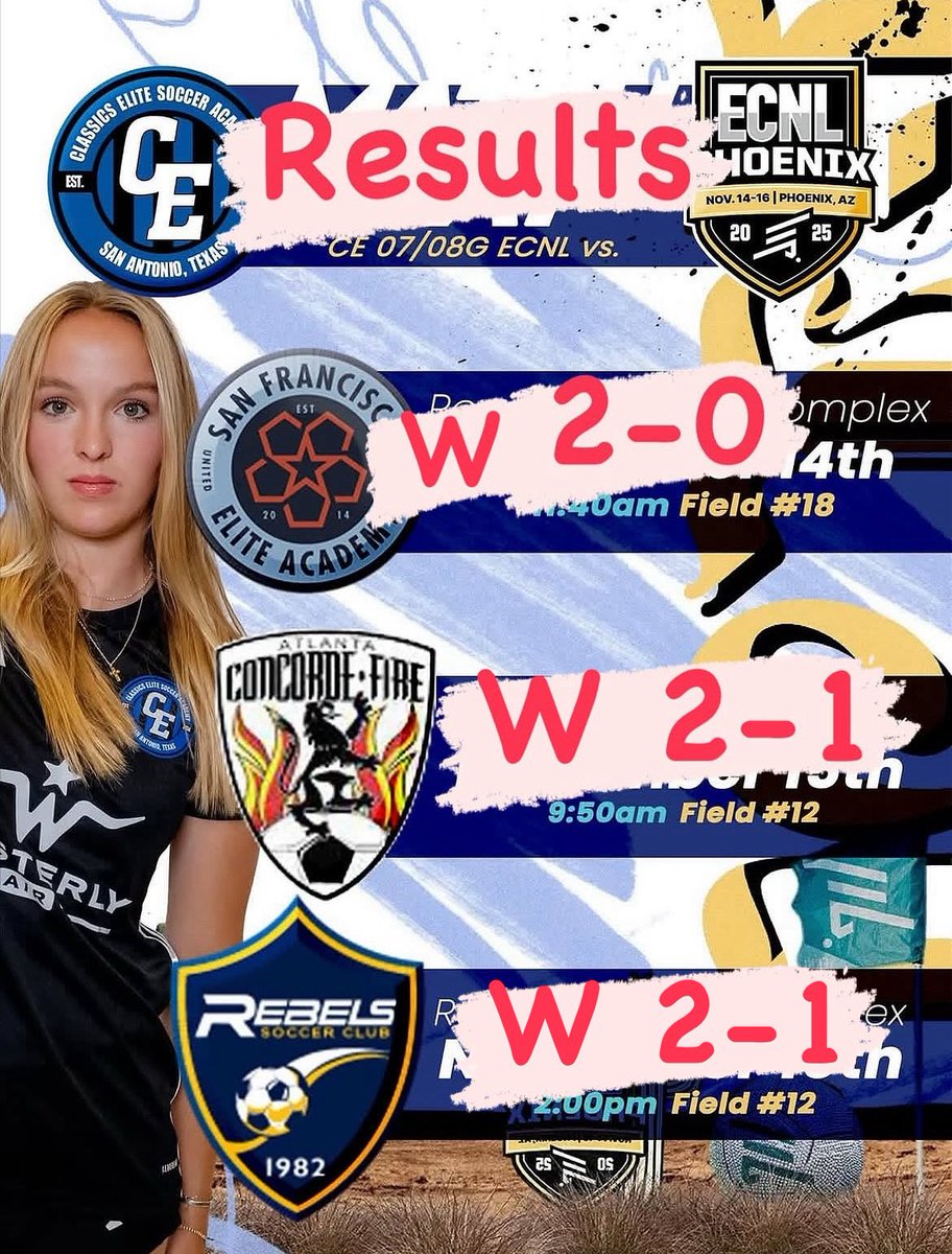 Classics Elite 08/07 ECNL tweet media