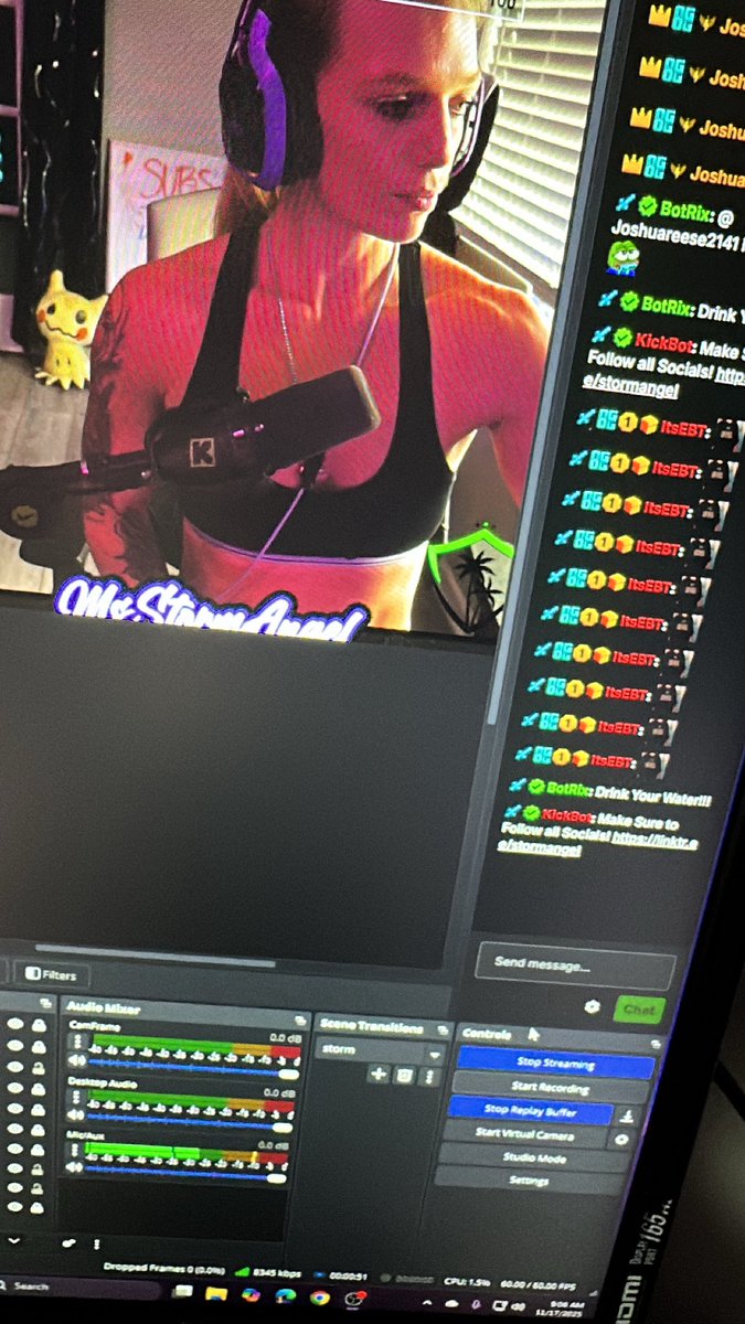 Time to get these GAINS! 

🤘

Kick.com/MsStormAngel