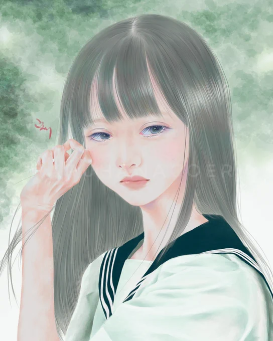 「物思ふ」 西瓜みい・はるはなこえり2人展『硝子の追憶』 会期:2025年11月25日(火)-11月30日(日) 11:00-19:00 ※30日-17:00 会場:The Artcomplex Center of Tokyo ACT5