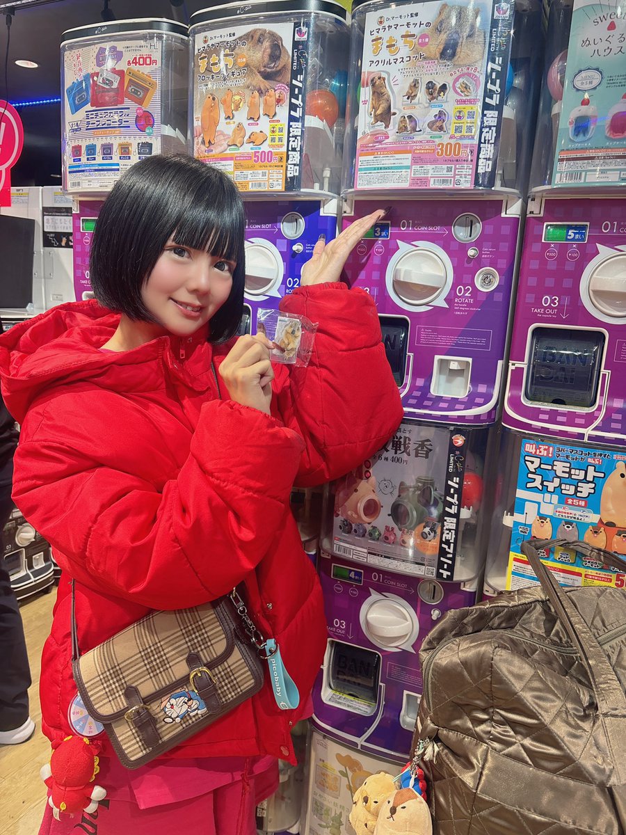 (<a href="/dr_marmot_/">ドクターマーモット</a> )さん監修のマーモットまもちが#C-pla渋谷センター街のガチャガチャで出会えたよ〜🦫🦫🦫

寝落ちマーモット狙いだったから出て来てくれて嬉しい🥰🦫🦫🦫マーモット世の中にグッズ増えてるの嬉しすぎるよ。みんなも行ってみてね🫶🏻