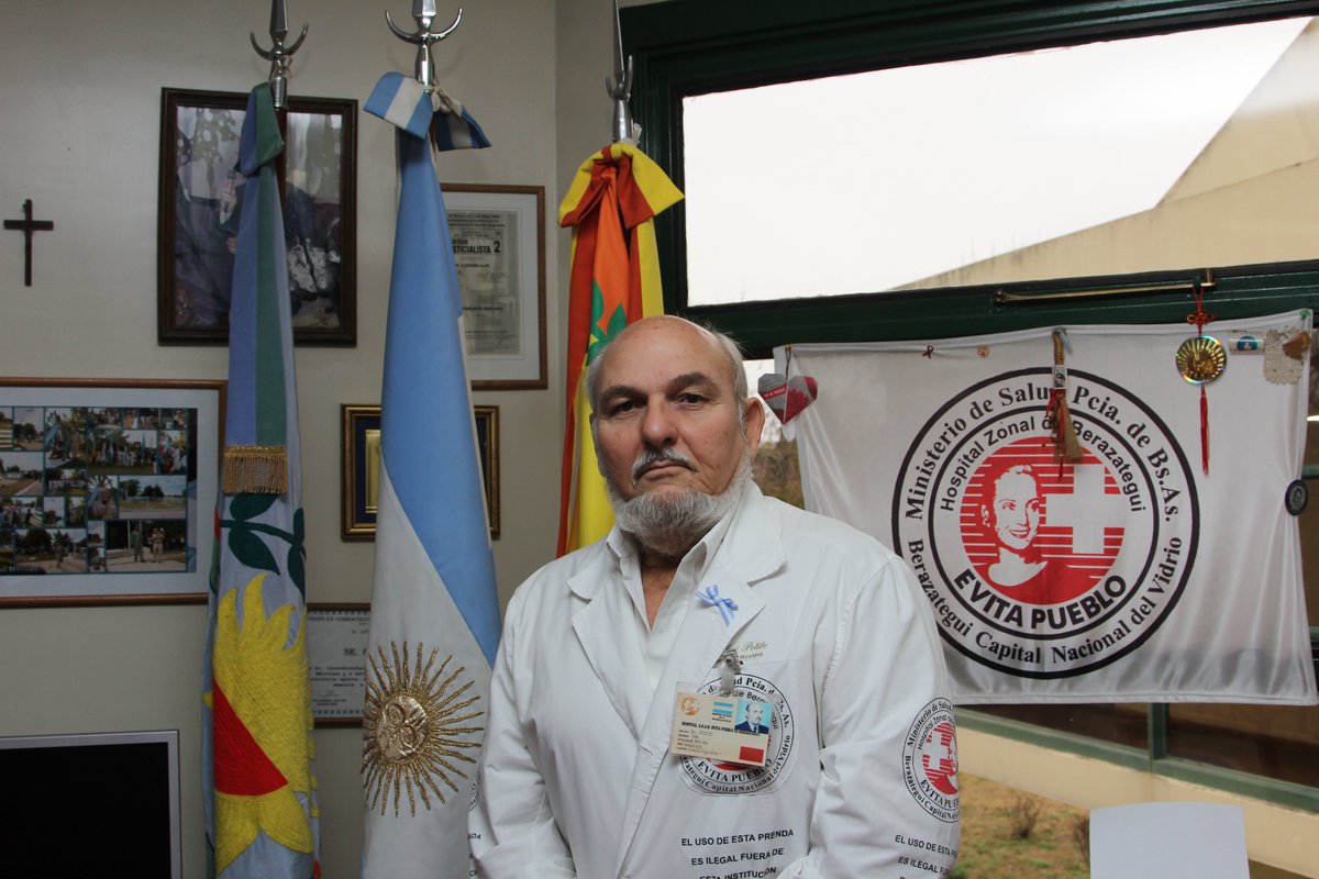 jjosemussi's tweet image. Hoy, en el aniversario de su fallecimiento, recordamos al Dr. José Potito (1947-2016), quien dedicó 22 años de su vida al Hospital Evita Pueblo de #Berazategui -como director-. Además, fue un ferviente impulsor de la causa Malvinas en nuestra #PatriaChica.