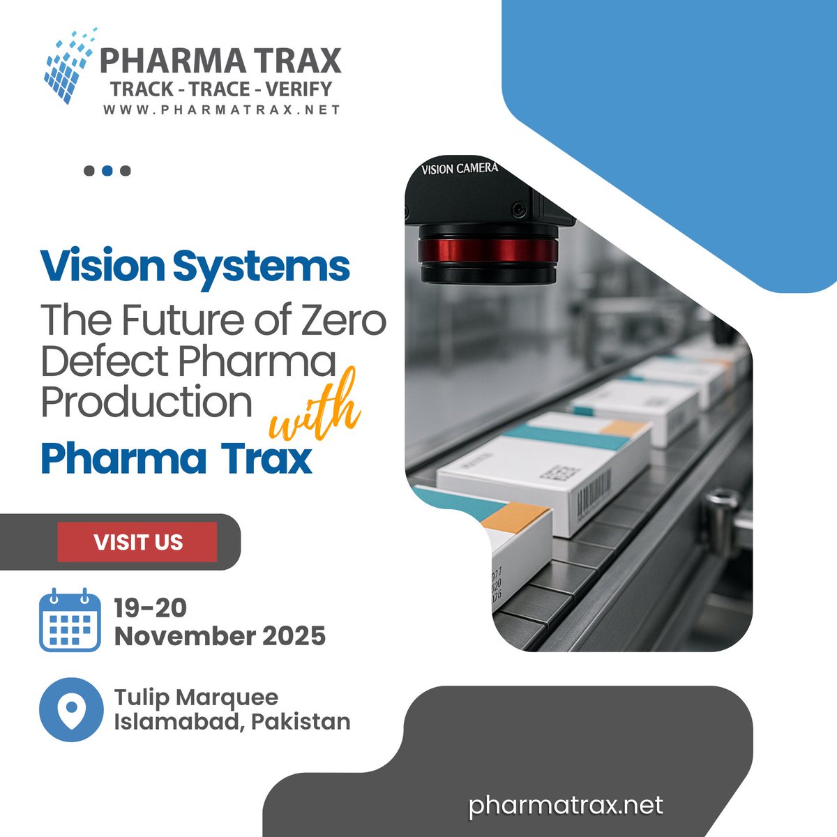 pharmatraxpak's tweet image. AI Vision Systems catching defects in real time.
See the live demo — OCR, tablet defects, fill level &amp;amp; more.
#VisionSystems #PharmaTrax