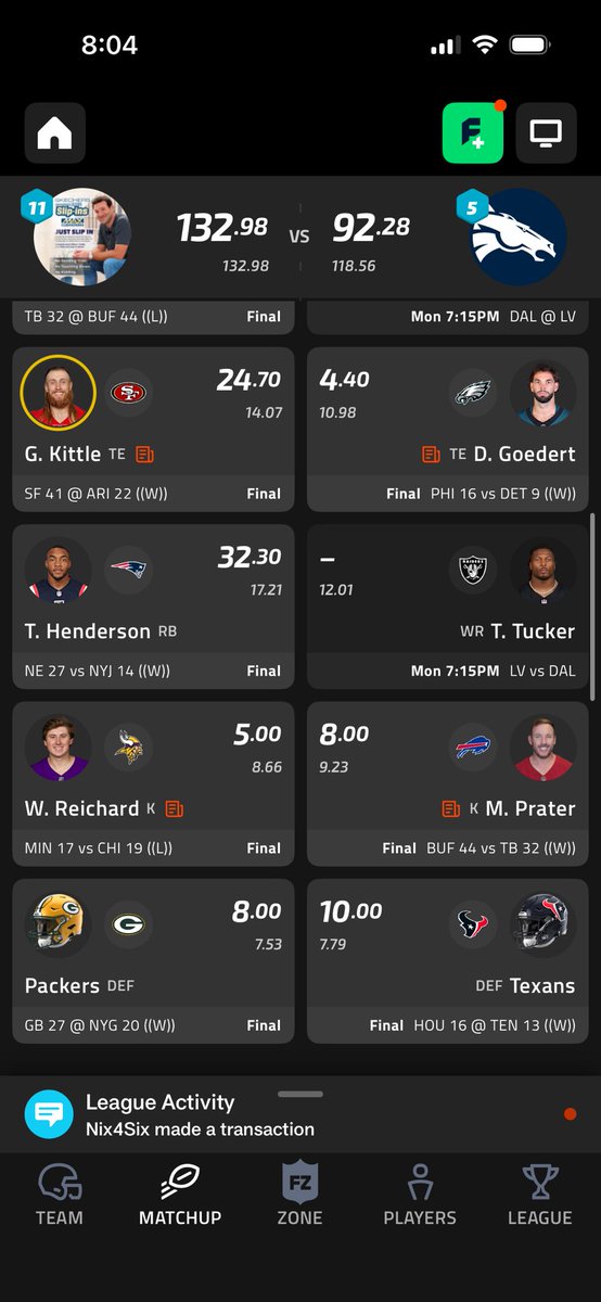 Yeah I know. I started him 🔥