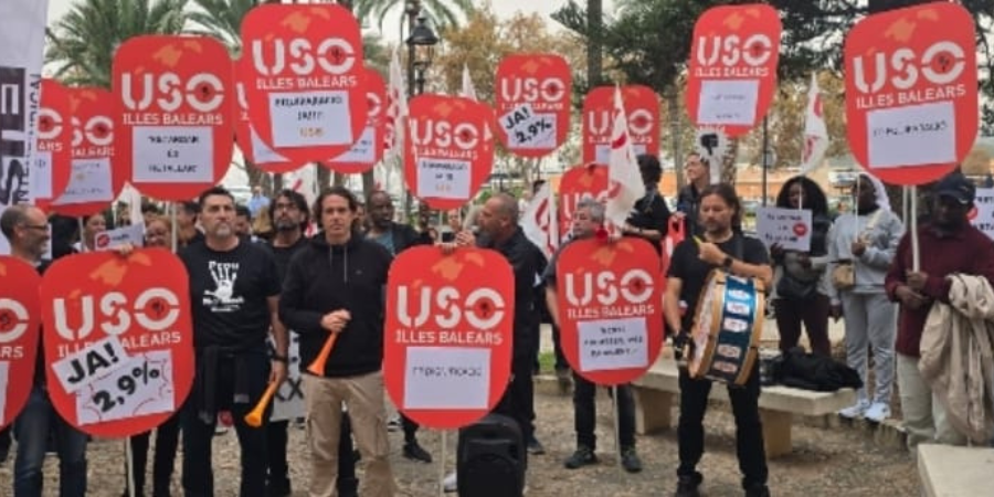 #USOIB muestra su indignación ante la propuesta de la Conselleria sobre el 2,9% y el plus de insularidad. No aceptamos retrocesos ni acuerdos unilaterales que rompen la negociación colectiva. Exigimos respeto al sector y a sus reivindicaciones. #EnsenyamentConcertat #USOIB