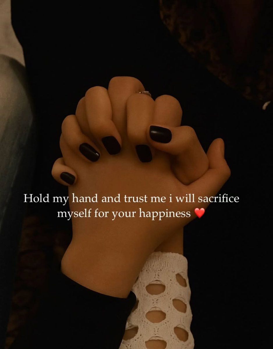 My hand is in yours, and my heart is forever committed to your joy. ♥️