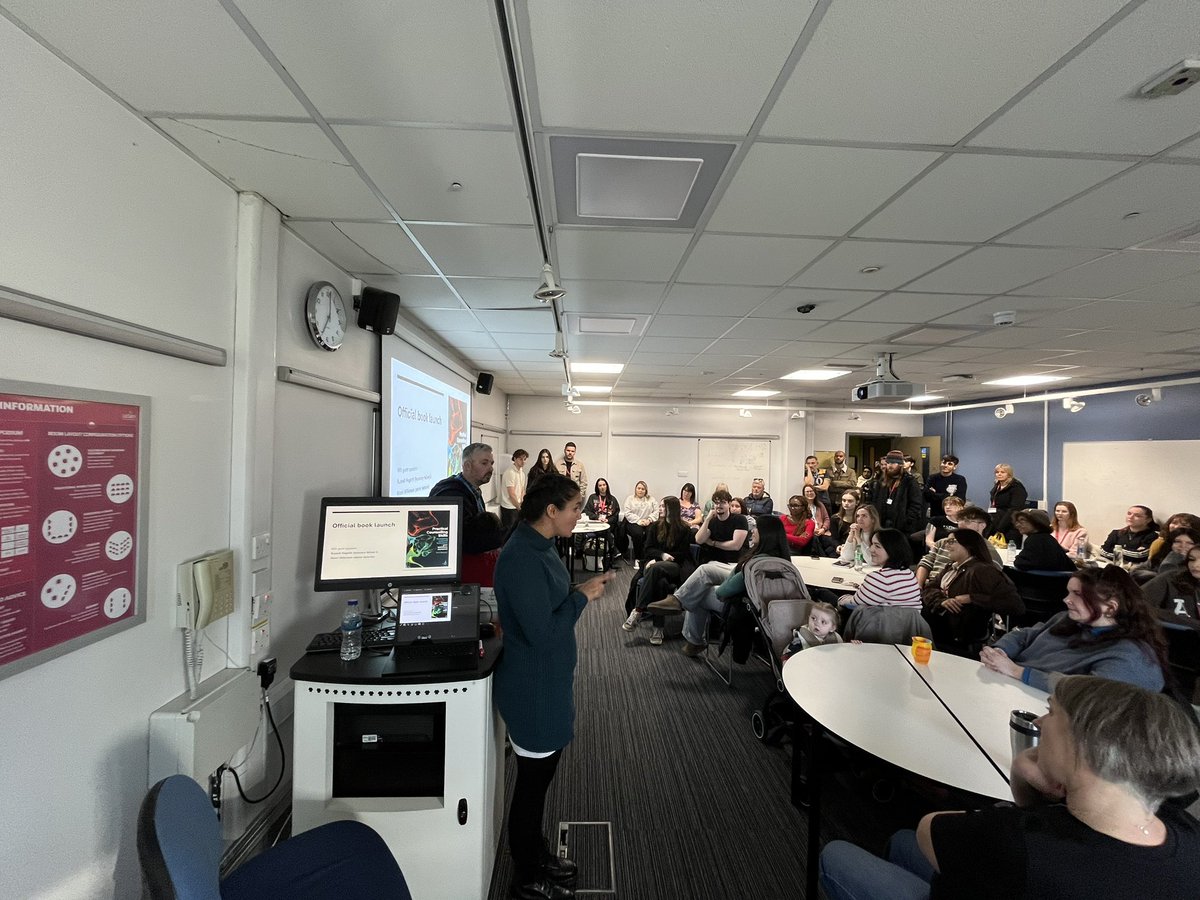 RussHogarth's tweet image. Wonderful day @Uni_Lancashire meeting and greeting our wonderful university staff and students 🙏 ~Russ #Books #WritingCommmunity