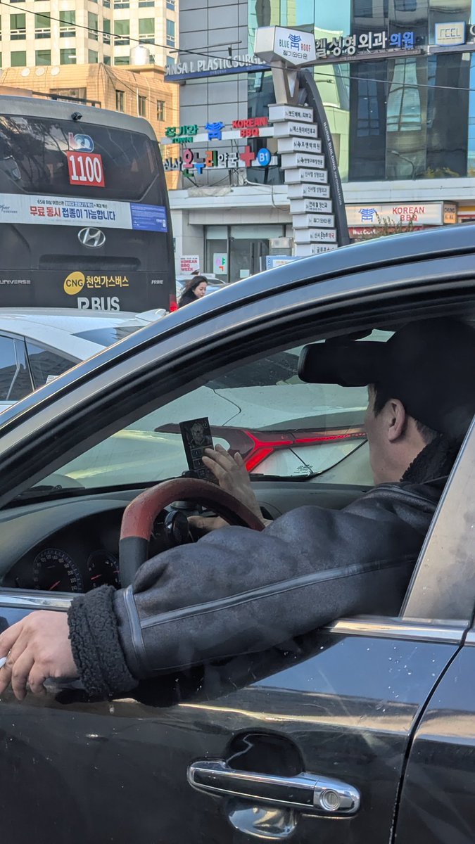 Swirfty's tweet image. Driver in Seoul playing Crazy Time