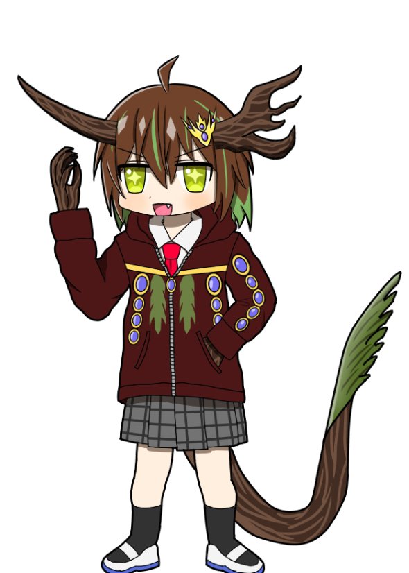 SMamHjhHrx51834's tweet image. ブラキオ龍樹モチーフの部来木(ブラキ)ランジュです。
もしよければお願いします！