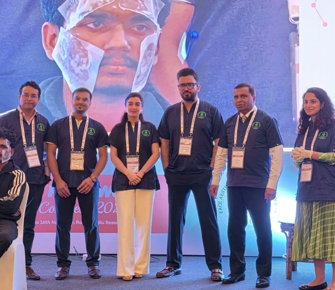 Radio_Chinar's tweet image. Dr. Mir Shahnawaz, founder of DERMIS Srinagar, has been elevated to National Vice President of FADS — a proud moment celebrating Kashmir’s growing excellence in medical science.
#SheikhHasina #Amdavad2030 #DestinyClinicxWilliamEst #Bangladesh #mondaythoughts
@WIONews
@ANI…