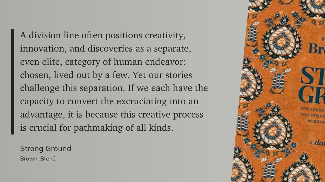 showmerob's tweet image. Creativity isn’t elite—it’s everyday magic that’s within us all. The real win? Turning our toughest moments into new paths forward. Every story counts for pathmaking. 🚀 #creativity #InnovationForAll - Check out Chapter 11 of #StrongGround
