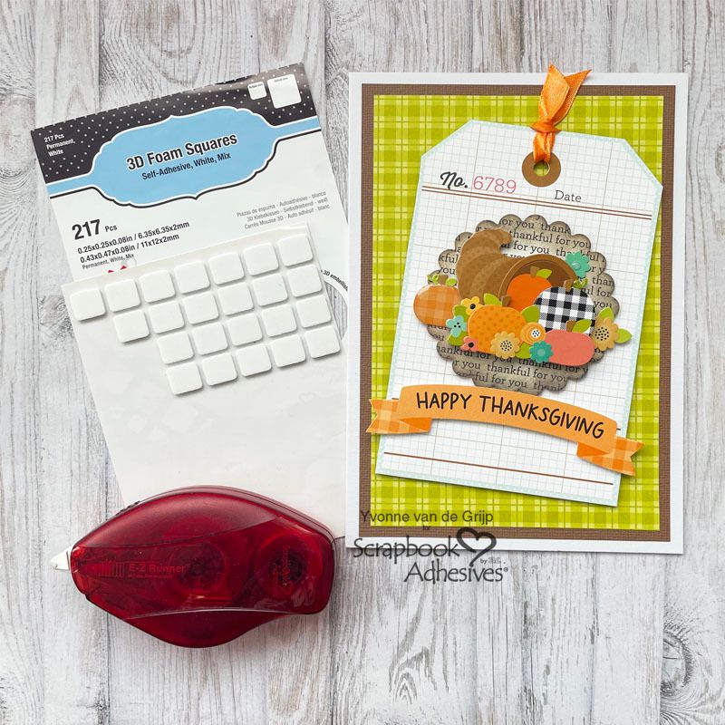 Invited to turkey dinner 🍽️ + you need a quick card?⌛Yvonne van de Grijp has a solution with her Layered Thanksgiving Tag Card! RT+❤️ for Thanksgiving Cards! 🦃Perfect for the beginner card maker! ✨#cardmaking #tutorial Curious? We'll take you there 👉 buff.ly/Qg7QcNE