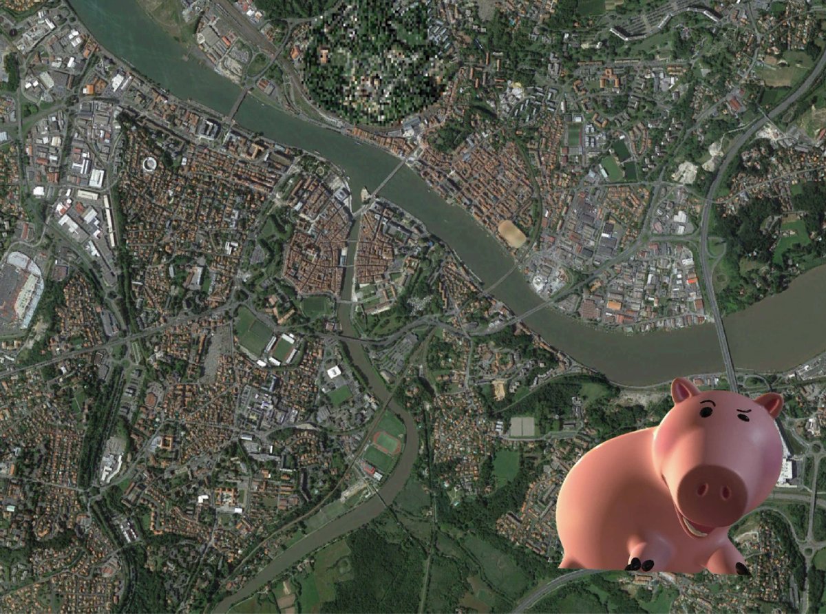 Si vous ne reconnaissez pas cette ville, peut-être reconnaîtrez-vous son homologue d'un célèbre Pixar ? 😁

#GéoFacétie