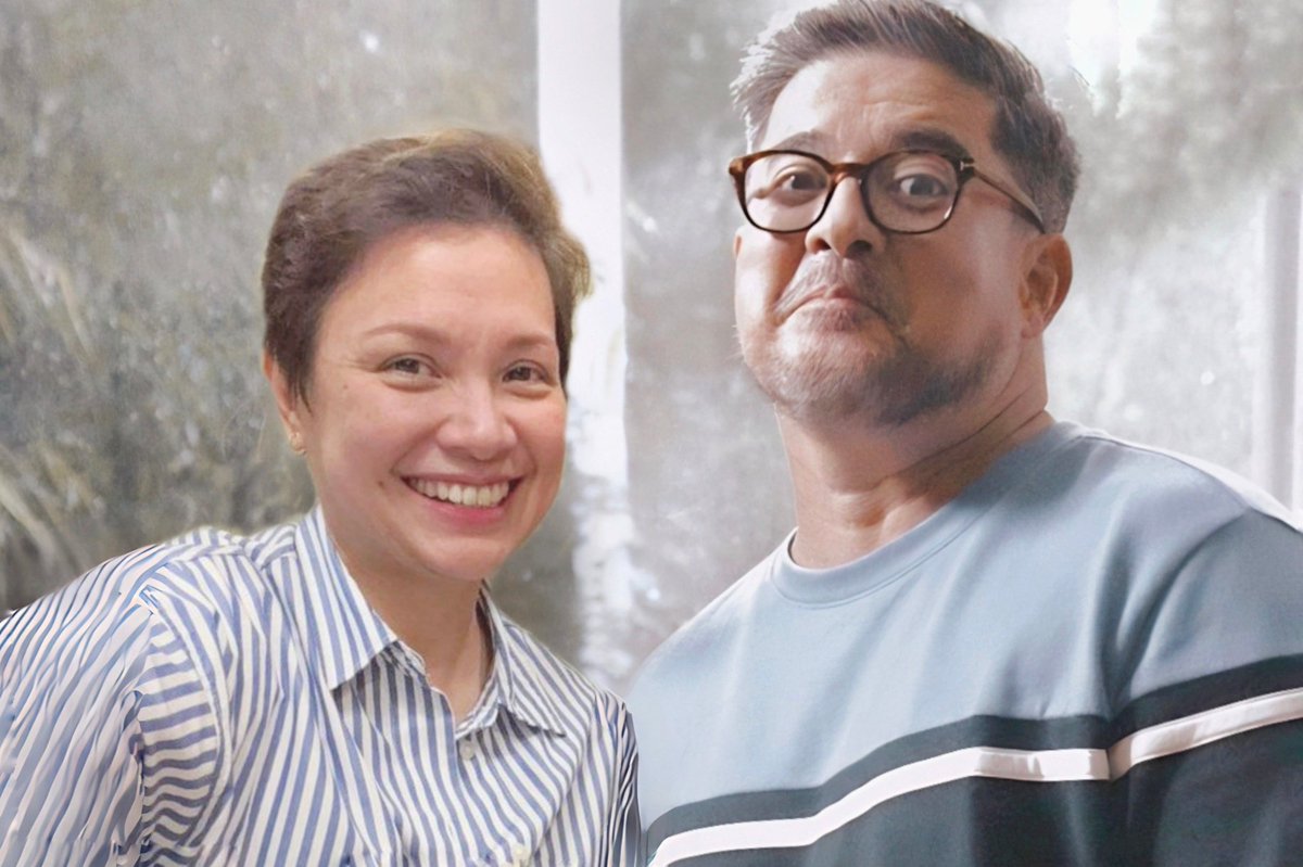 I'm telling my kids these two are married. (chares di talaga mag-aanak)