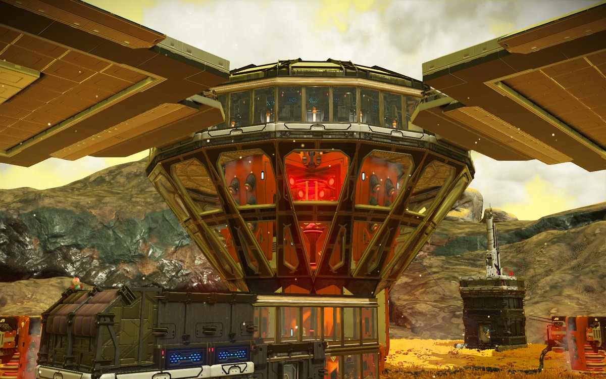 日本人コミュニティのお隣の星へお邪魔して
相変わらずピラーにちょっかい中( ´∀｀ )
お客様も来ていただいて平和な日を過ごせました。
（申し訳ありません、嫌でしたら削除します）

#ノーマンズスカイ   
#NoMansSky  
#日本人コミュニティ地球型惑星