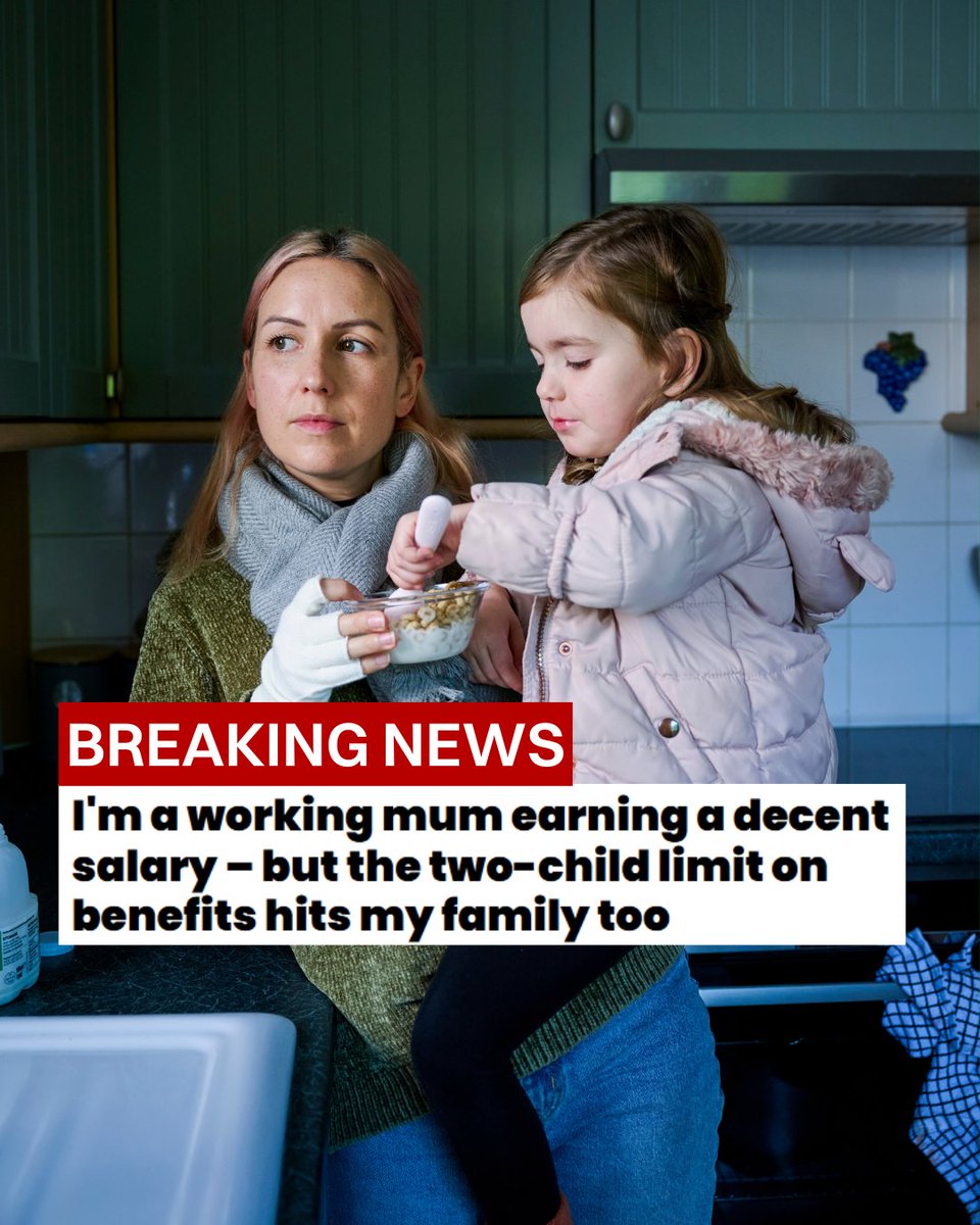 Every family should be able to afford food and heating.

But the two-child benefit cap is pushing families to the edge. Many of them are working.

Removing the cap is the simplest way to protect struggling families - help us call for change now 👉 bit.ly/4ovyIAj