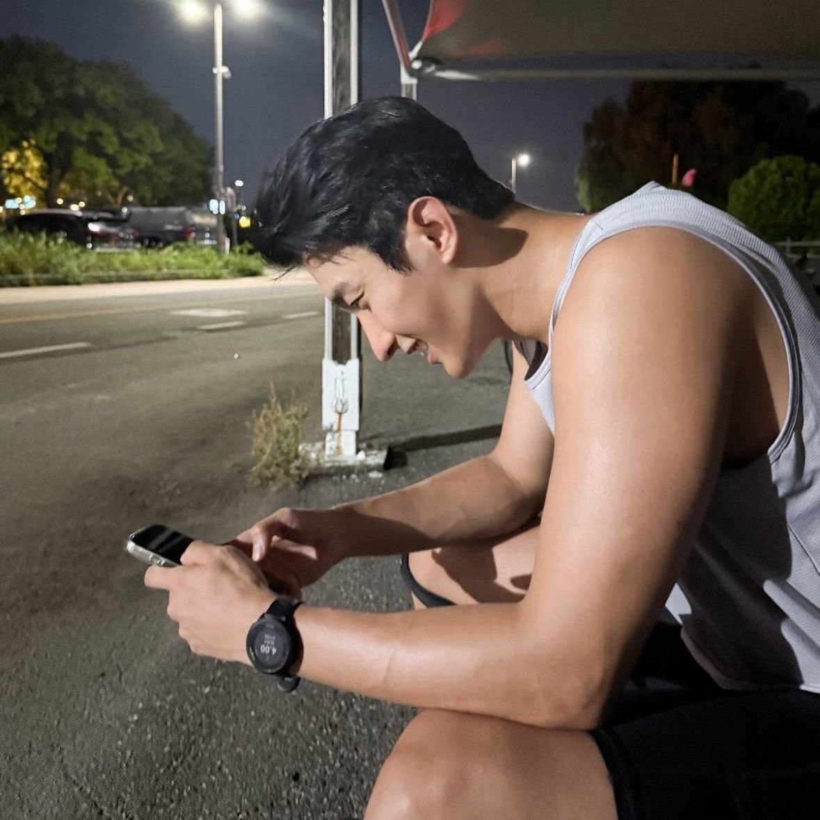 cheolhanglazer's tweet image. these 3 wearing thank tops are not good for my mental health