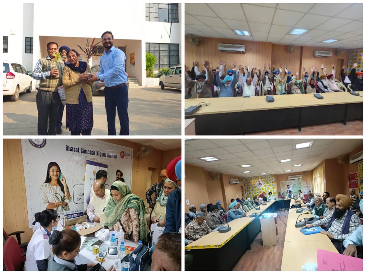 DOT_CCAPUNJAB's tweet photo. The Office of CCA Punjab organized a Digital Life Certificate Camp at Amritsar on 17.11.2025 as part of the Nationwide Digital  Life Certificate Campaign 4.0, under the aegis of the DOPPW, to promote the Ease of Living for pensioners.
@DOPPW_India 
@DoT_India 
@ControllerDot https://t.co/i6GZTcbTXu