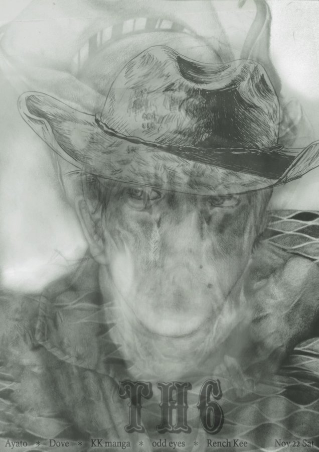 YanConk2050's tweet image. この土曜日ベアーズであります。ぜひ来てみてほしいです。

2025.11.22(土曜)
難波ベアーズ 
18:00スタート ¥2500 
 &quot;Troll Hymn 6&quot;   

Ayato 
Dove
Rench Kee 
KK manga 
odd eyes

flyer:Rench Kee