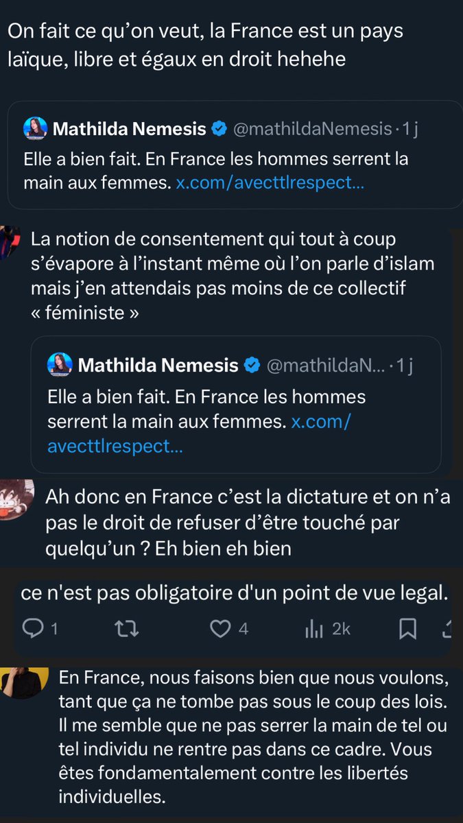 mathildaNemesis's tweet image. le niveau de misogynie que les dhimmis sont capable d’accepter par servitude à l’islam, c’est quand même fabuleux.