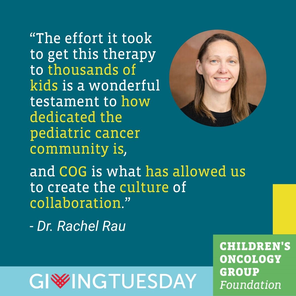 Children’s Oncology Group tweet media