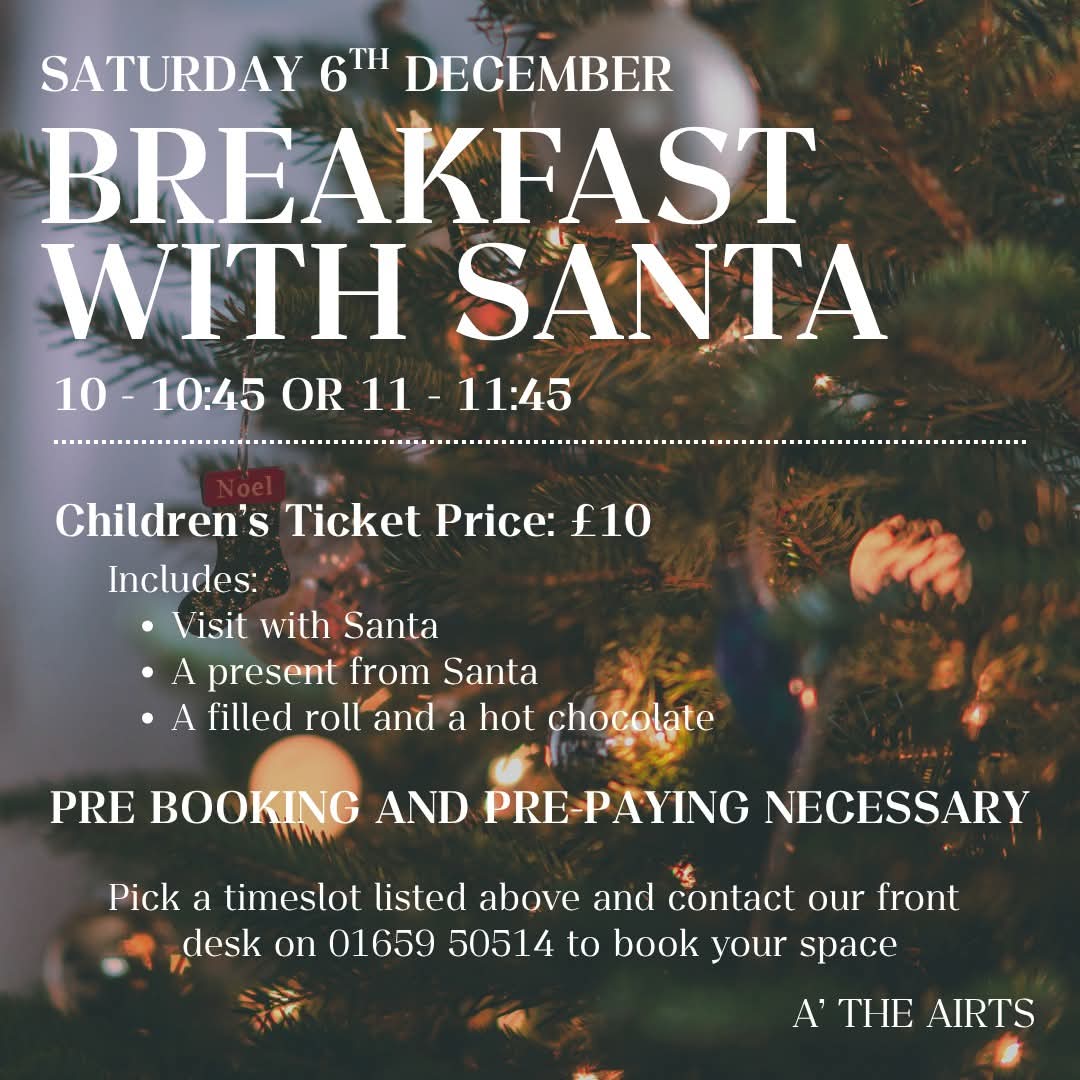 Book now...places going quick... #santa #christmas #sanquhar
