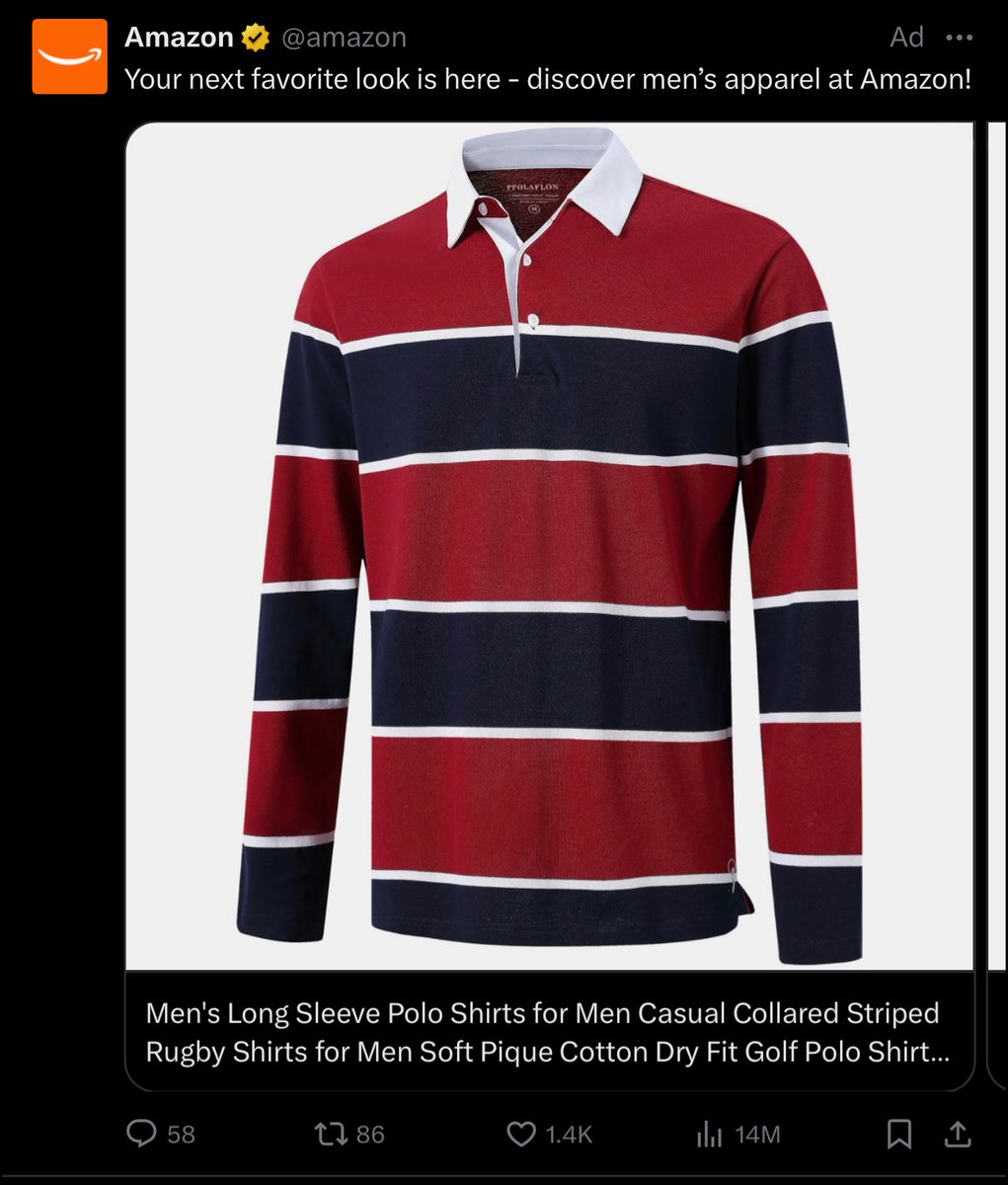 amazon is trying to get me to buy the chris chan shirt