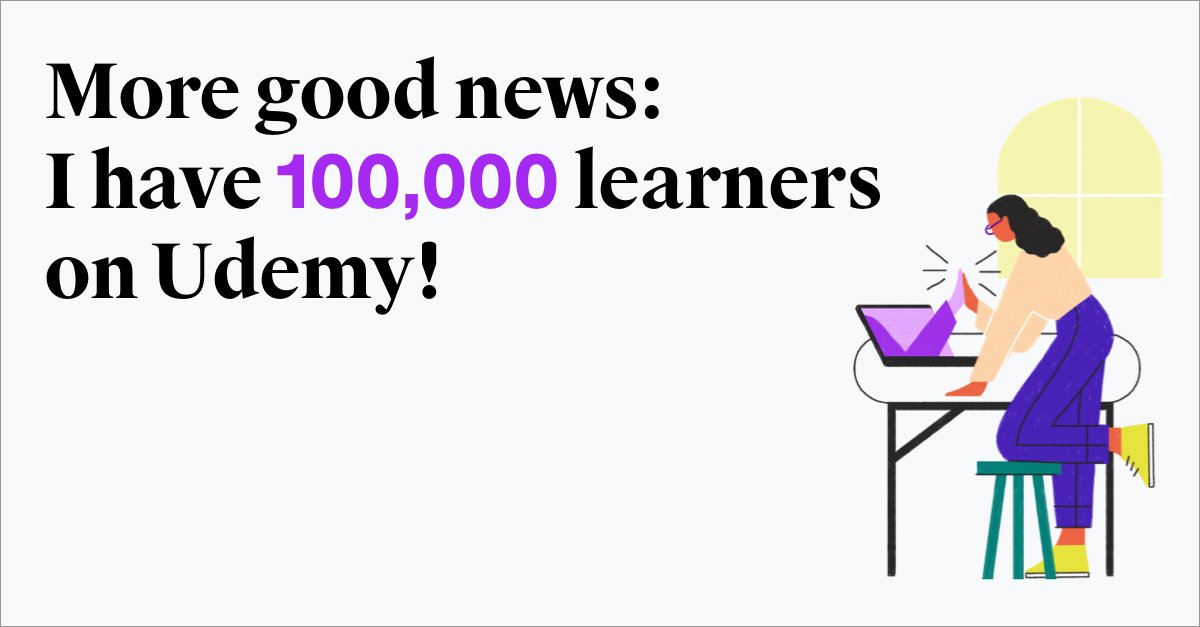 render2web's tweet image. Hoy celebramos un gran logro: ya somos más de 150,000 estudiantes en Udemy.
Seguimos enseñando, creando y creciendo.
#ITeachWithUdemy
render2web