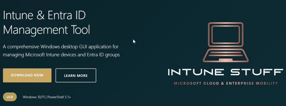 *Intune Community Tools 2025 Edition by #SCDudes*
< IntuneStuff >
A Windows desktop GUI tool built to simplify bulk device operations, group management and #MSIntune/Entra ID device scenarios. Great for filtering, real-time logging of Graph API calls, etc.
systemcenterdudes.com/intune-communi…