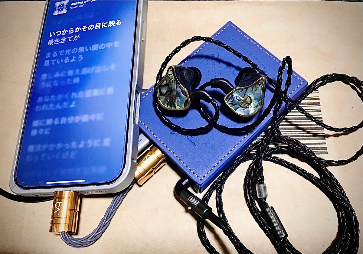 My New Gear qdc EMPEROR 注文してから1ヵ月経ってようやく届きまし