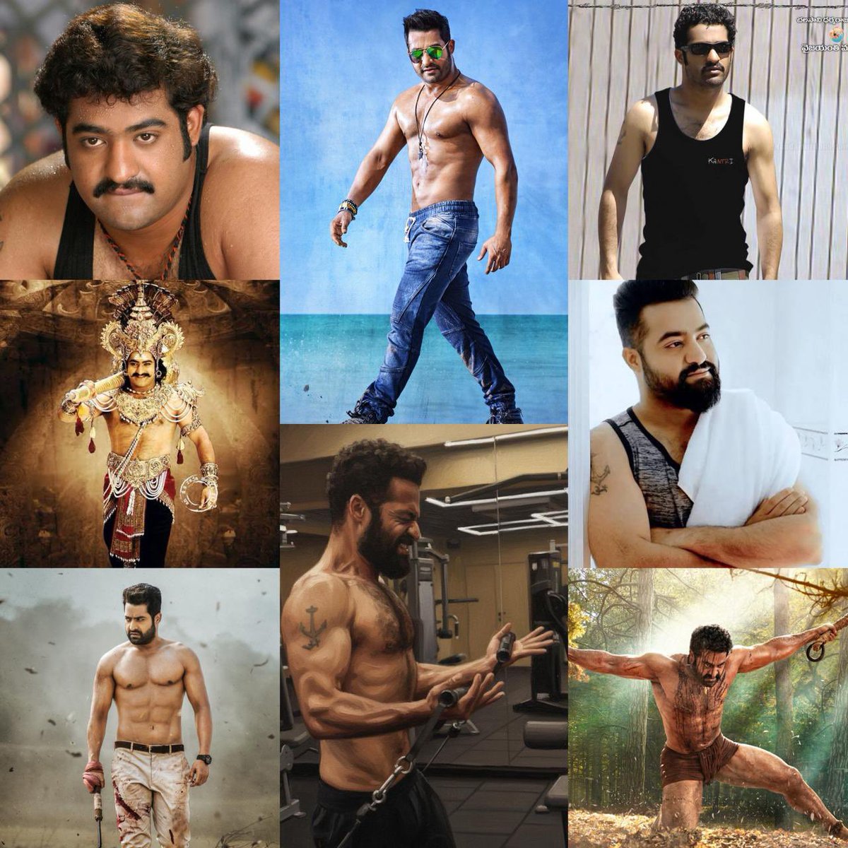 NTRFanTrends's tweet image. Every Phase In These Images Tells A Story:

Of Growth, Both Physical &amp;amp; Emotional.

Of Evolution, Shaped By Hard Work &amp;amp; An Unbreakable Will.

Of An Artist, Who Treats Every Role Like A Responsibility &amp;amp; Every Transformation Like A Promise Kept.

This Is Not Just Fitness.
This Is…