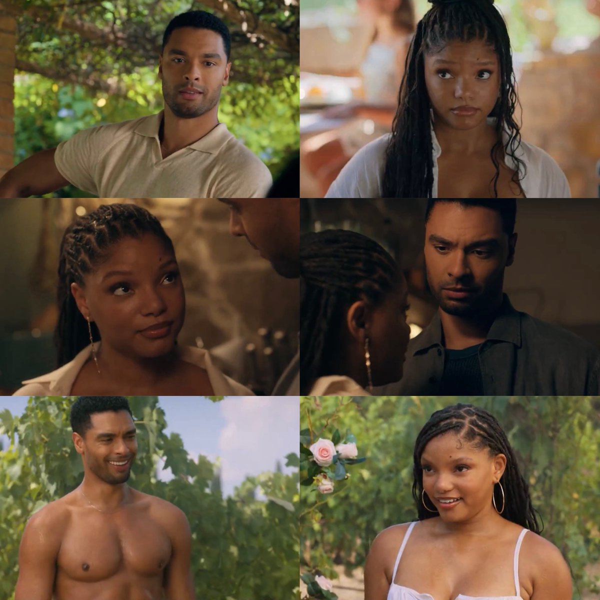 HALLE BAILEY AND REGE-JEAN PAGE IN A ROM COM TOGETHER IM SO SEATED