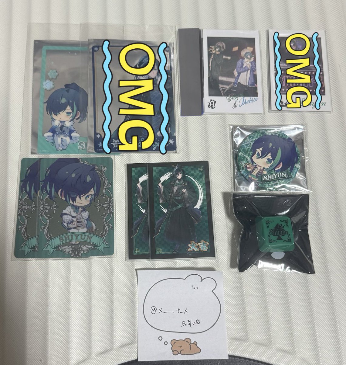 x___t_x's tweet photo. @nanaotorihiki_ 検索より失礼します
当方画像のもの所持しておりますなにかお求めのものございますでしょうか？ https://t.co/Upe41Tp08y