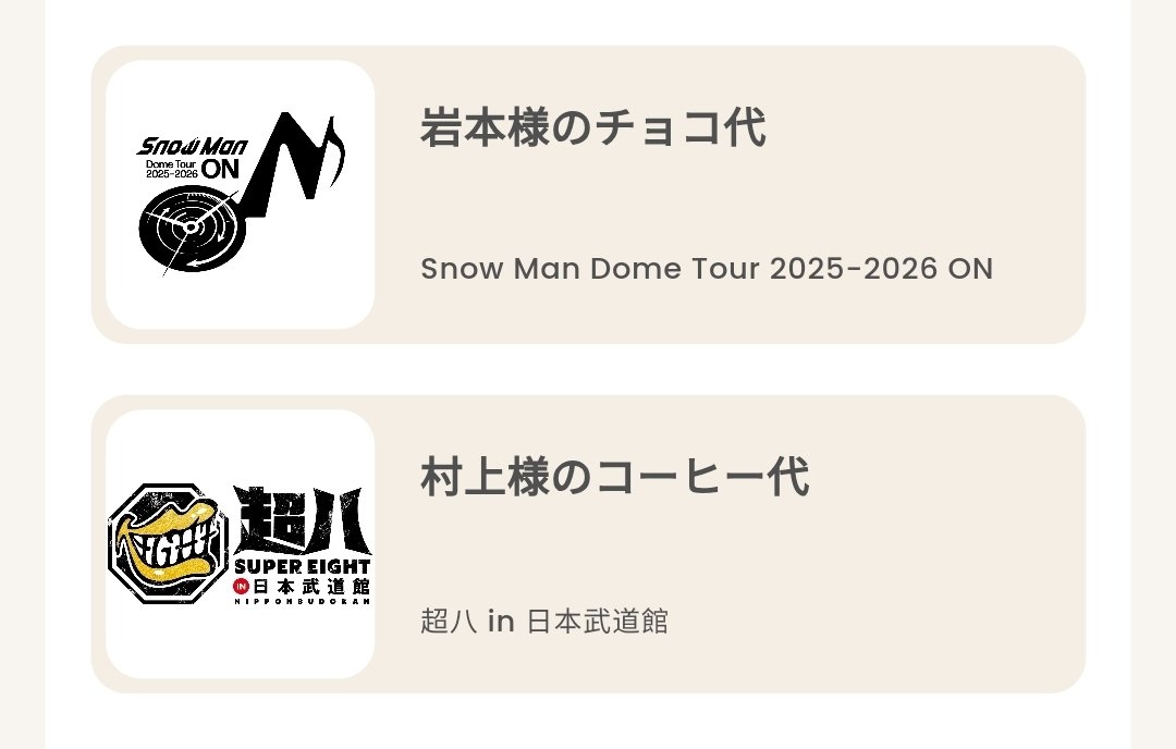 暫定グッズリスト作成した！