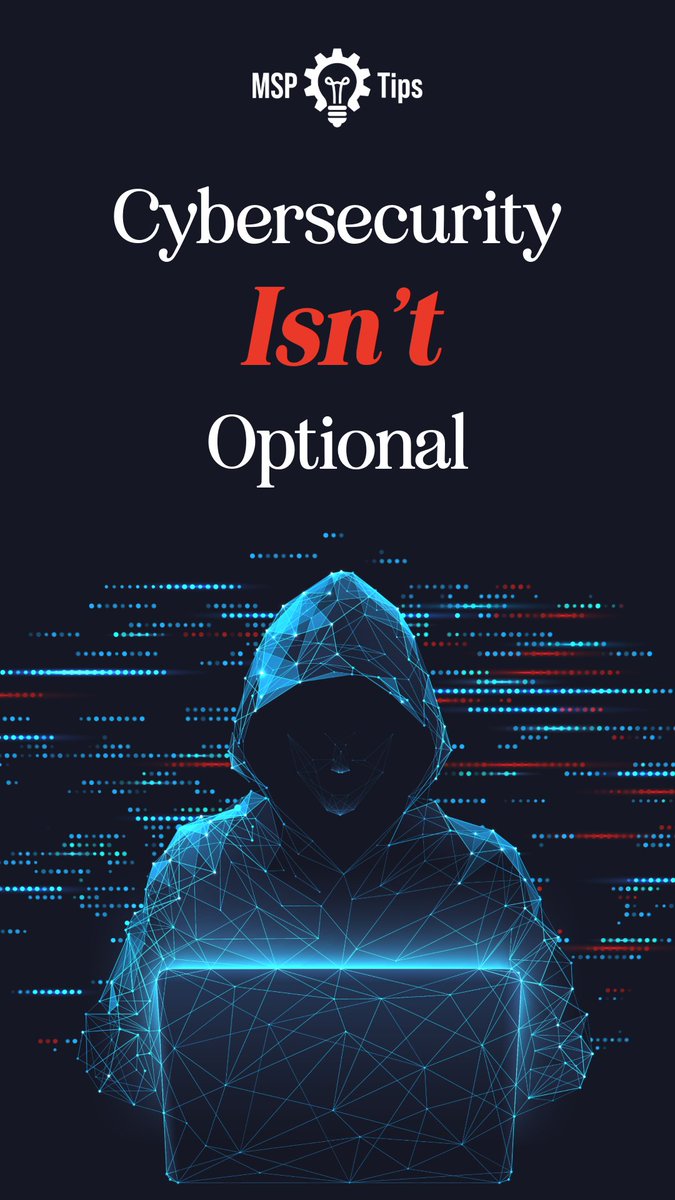 ProviTweet's tweet image. SMBs are prime targets for cyberattacks. An MSP provides layered protection using firewalls, endpoint security, and employee training. Stay safeguarded, stay confident.

bit.ly/4dyhqgs
#ProviNET #ProviNETSolutions #CyberSecurity #SMBProtection #MSP #SMBtips